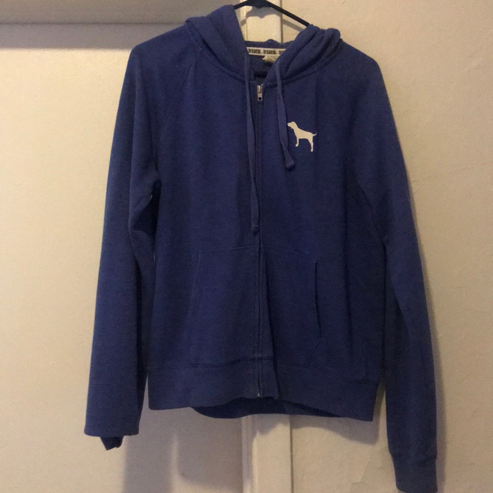 PINK zip up hoodie
